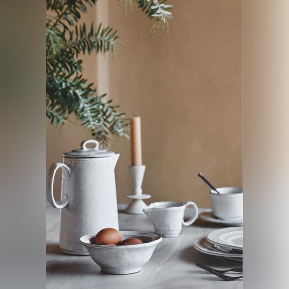 ▪️NWT Anthropologie The Glenna Italian Earthenware Teapot